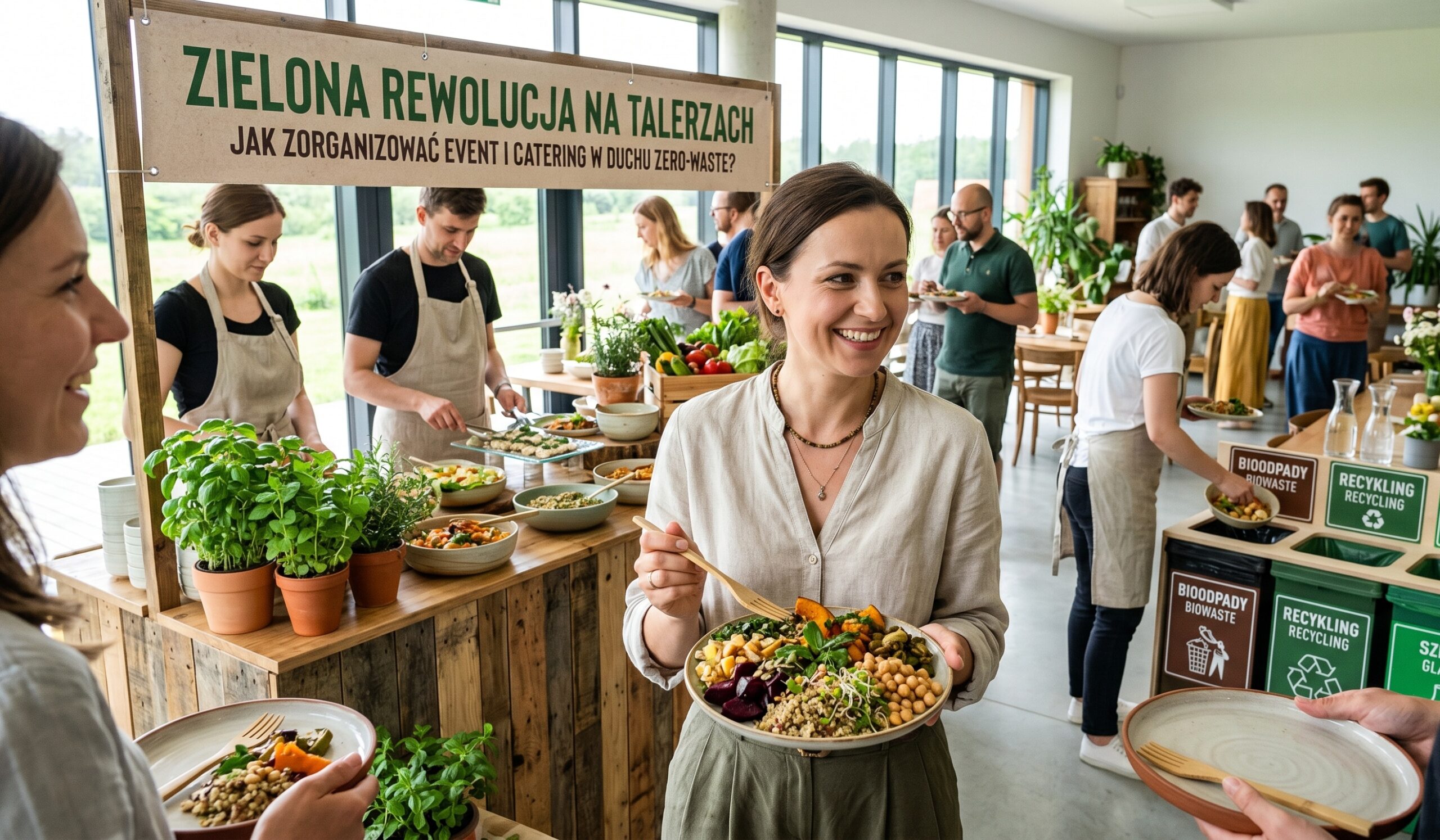 Zielona rewolucja na talerzach: Jak zorganizować event i catering w duchu zero-waste?